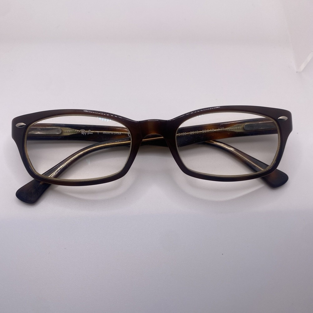 Ray-Ban Eyeglasses FRAMES ONLY RB 5150 50-19-135 Brown Tortoise 477